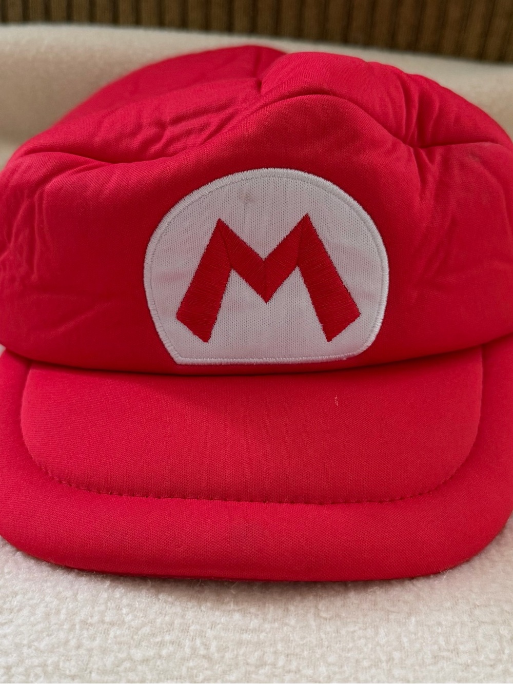 Super Mario Bros Red Cap Costume Hat Nintendo Video Game Merchandise
